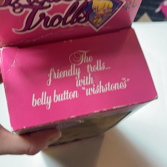 Vintage Treasure Troll Sealed In Box 1990 Cowboy Troll Treasure Trolls Wishstone - Picture 10 of 11